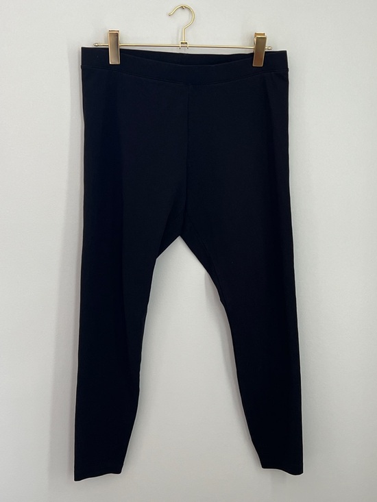 L.L. Bean Pants - L.L. Bean | Black 90% Cotton 10% Spandex Leggings Activewear #515701 Size LP